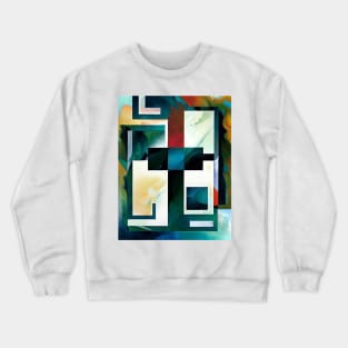 Marble Squares Crewneck Sweatshirt